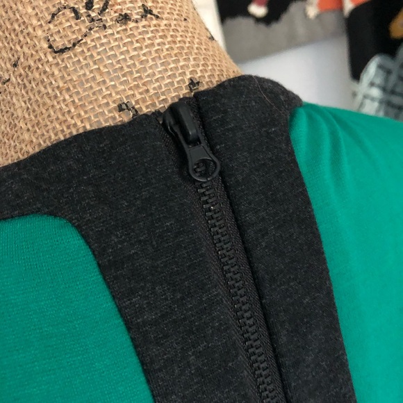 Narcisco Rodriguez for Design Nation Green Colorblock Dress Sz XL NWT - Picture 11 of 16